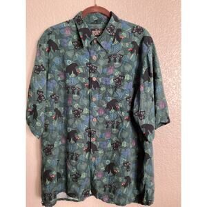 Reyn Spooner x Disney Parks Pixar Bears Merida Brave Aloha Hawaiian shirt L